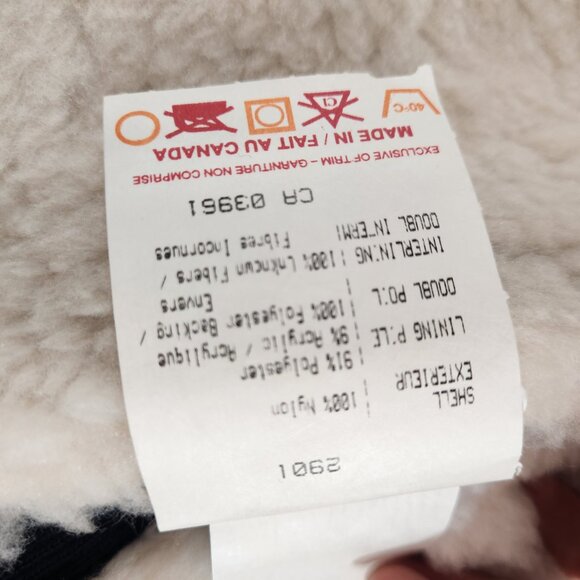 Vintage Marks Work Wearhouse Puffer Sherpa Vest Mens Small NWT - Picture 10 of 10